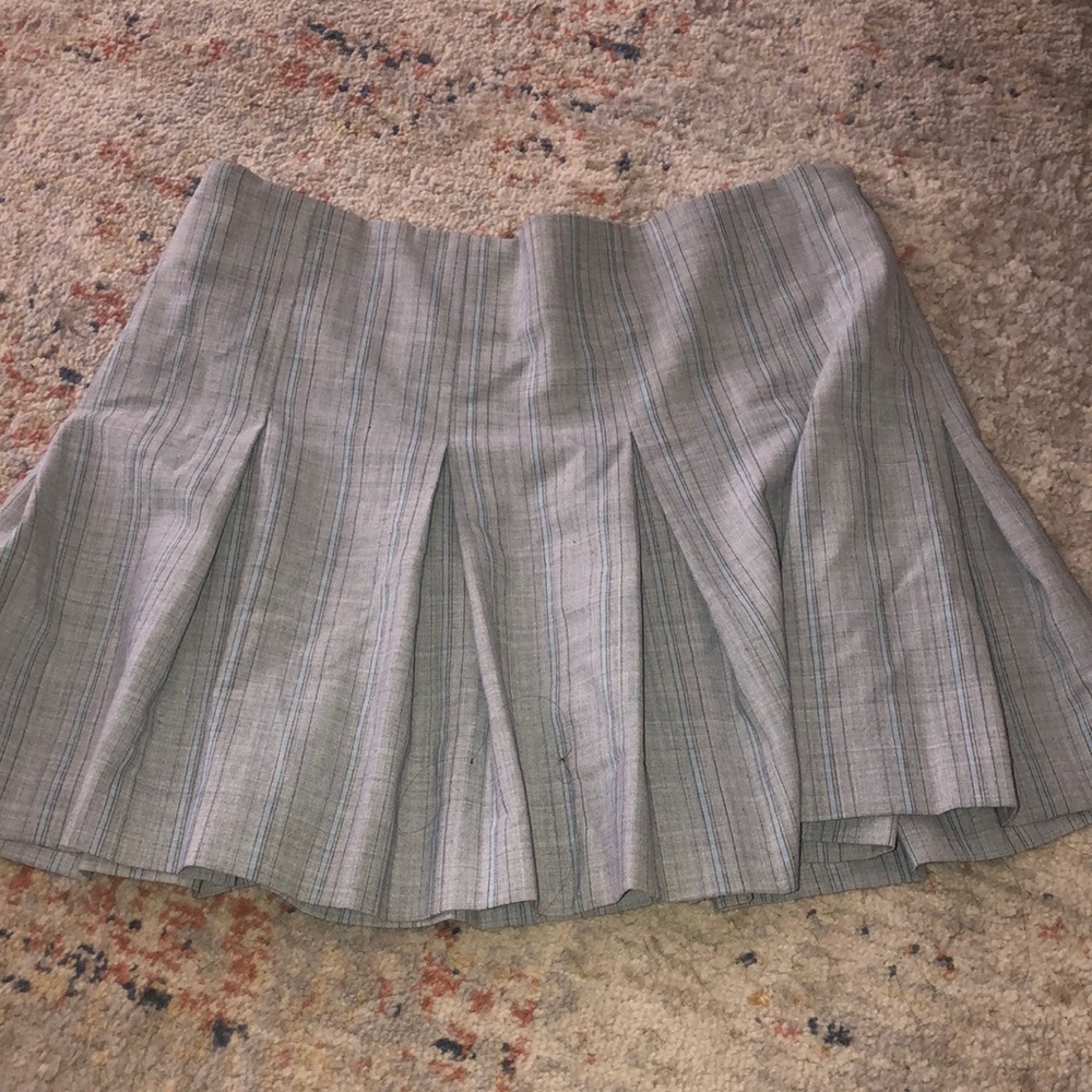 EUC vintage Express plaid pleated skirt. Sz 4